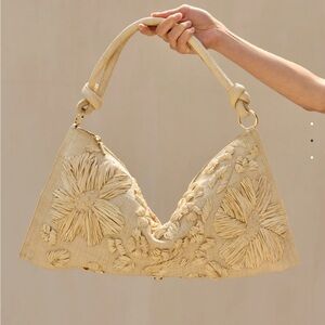 HERA SHOULDER BAG - Rafia -  New - Cult Gaia